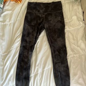 Lululemon Diamond Dye Wunder Train Leggings